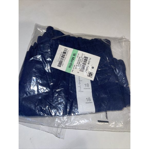 First Impressions Baby Girls' Ruffle-Waist Shorts in Navy Size 18 Months - Picture 2 of 3